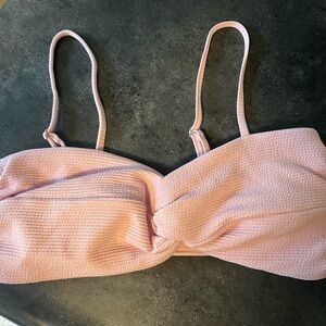 H&M Ribbed Bandeau Swim top